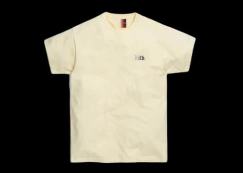 Kith Pastel Tee Pale Yellow
