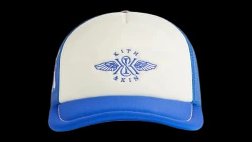 Kith Pick Stitch Poly Nolan Trucker Hat Cyclone