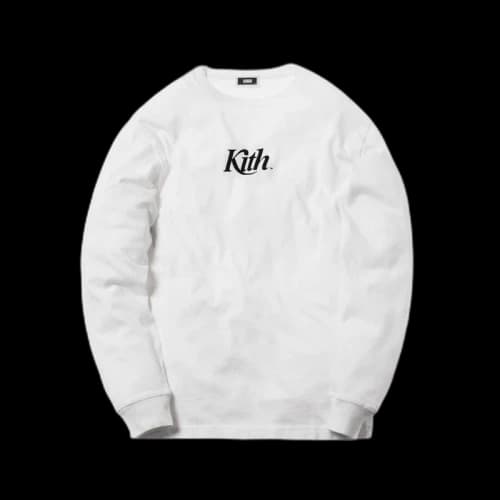 Kith Pigment Dyed Swash L/S Tee White