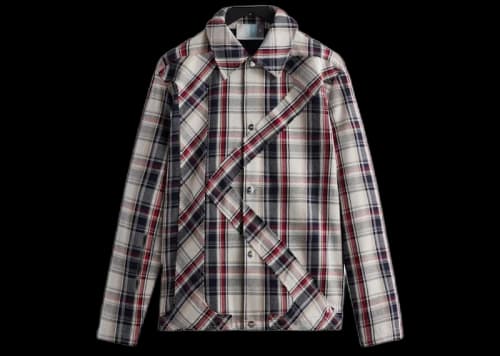 Kith Plaid Initial K Jacket Oat