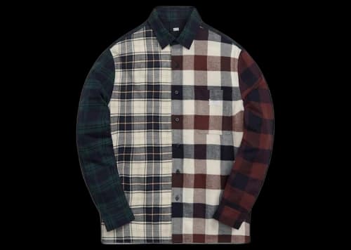 Kith Plaid Mix Ludlow Button Down Saddle