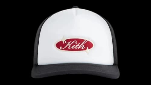 Kith Poly Foam Nolan Trucker Hat Black