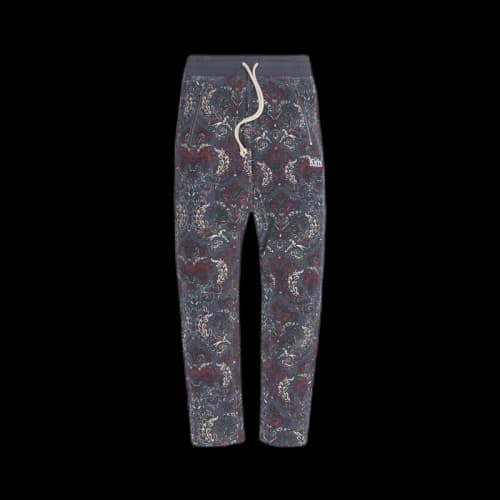 Kith Printed Fleece Sport Bleecker Navy Floral