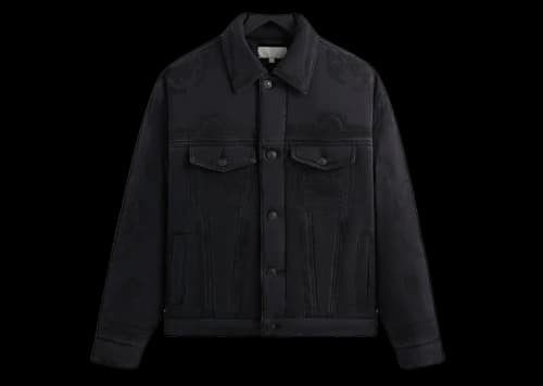 Kith Puffed Jase Denim Jacket Black