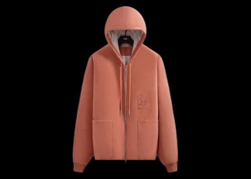 Kith Puffed Suede Jaysen Hoodie Coho