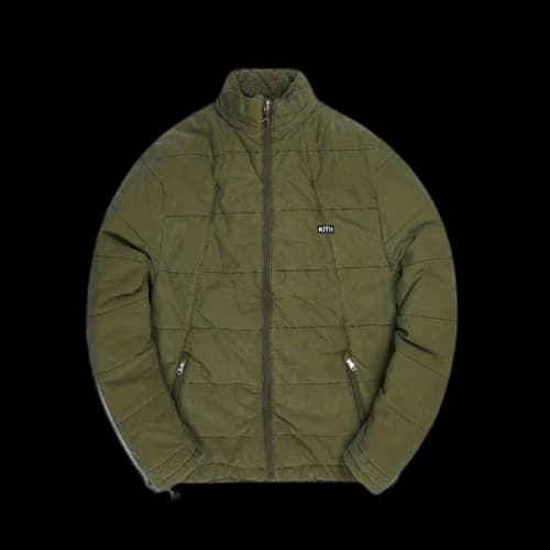 Kith Quilted Liner Jacket Olive