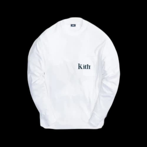 Kith Quinn L/S Tee White