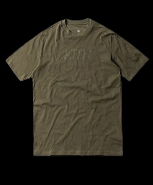 Kith Rays Logo Tee Olive