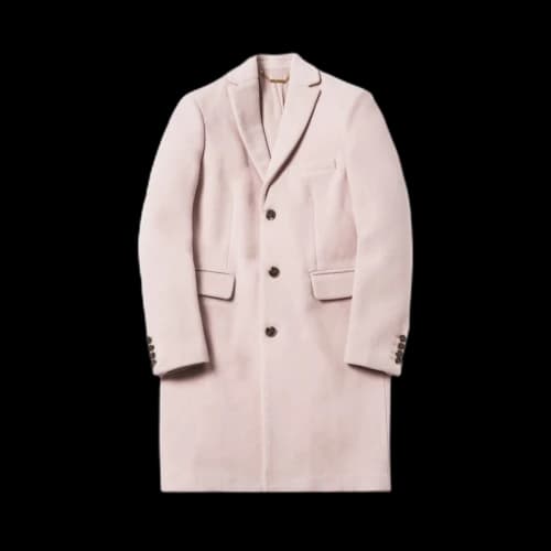 Kith Royce Wool Overcoat Ecru