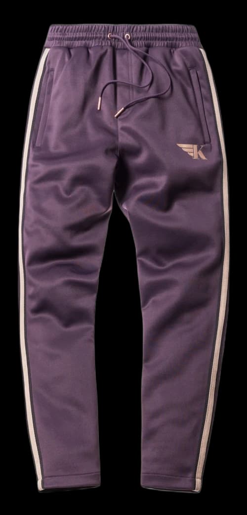 Kith Slim Track Pants Vintage Violet