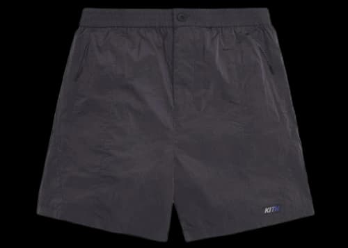 Kith Solid Sporty Wrinkle Short Battleship