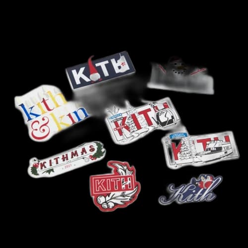 Kith Kithmas Sticker Pack Multi