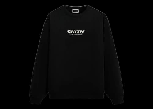 Kith TaylorMade Find Your Game Nelson Crewneck Black