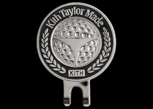 Kith TaylorMade Hat Clip Ball Marker Silver
