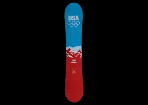 Kith Team USA & Capita V2 158 Snowboard Blue/Red