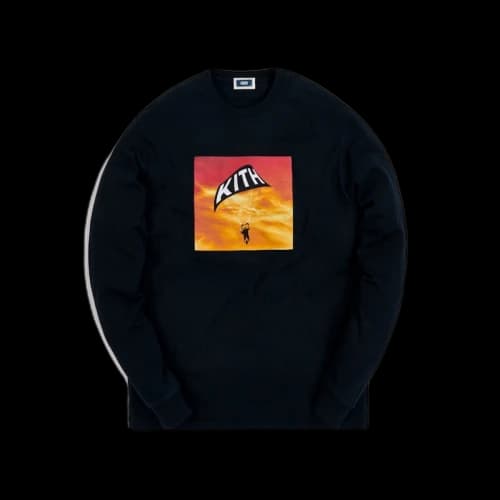 Kith The Great Escape L/S Tee Black