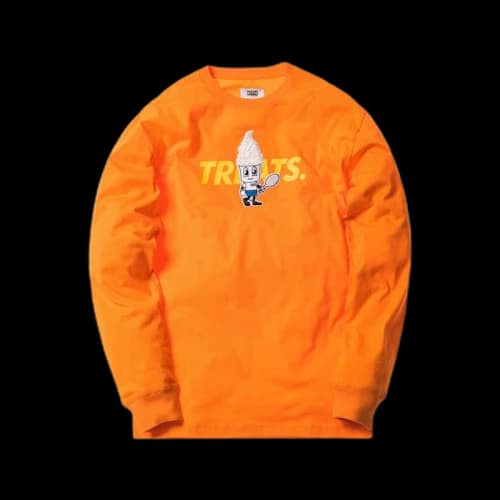 Kith Treats Cereal Boy LS Tee Orange