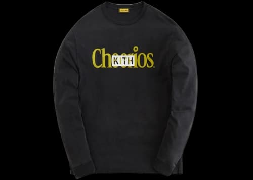 Kith Treats Cheerios Vintage L/S Tee Black