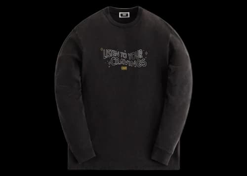 Kith Treats Cravings Vintage Long Sleeve Tee Black