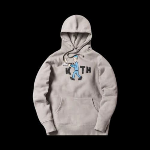 Kith Treats Delivered Hoodie Grey
