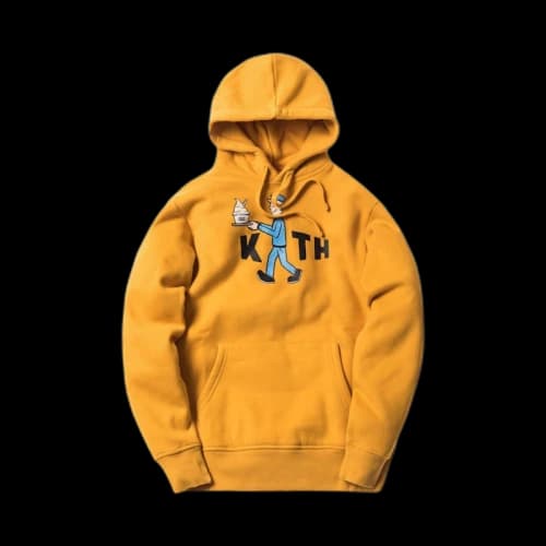 Kith Treats Delivered Hoodie Yellow