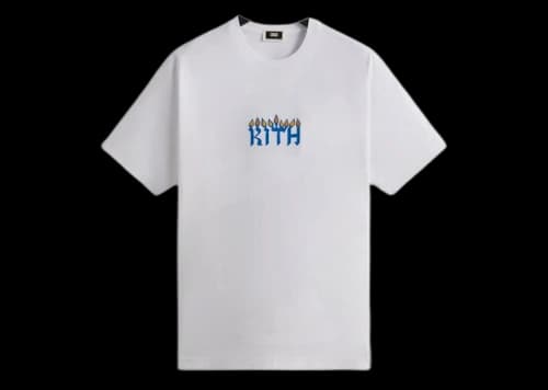 Kith Treats Hanukkah Menorah Tee White