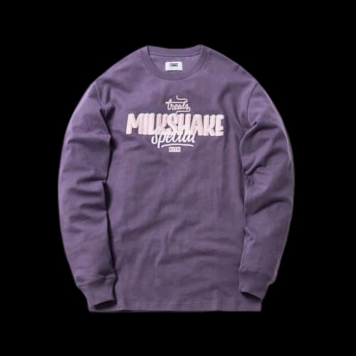 Kith Treats Milkshake Special LS Tee Purple