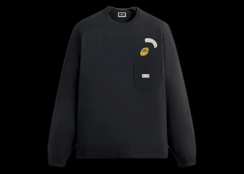 Kith Treats Parade II Long Sleeve Pocket Tee Black