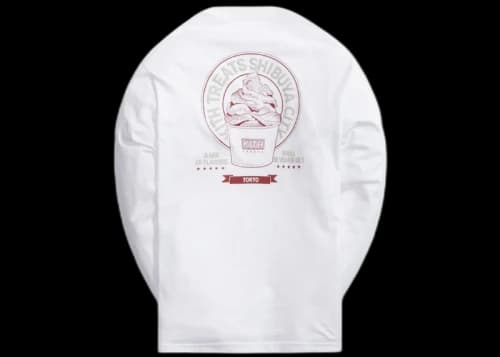 Kith Treats Tokyo Academy L/S Tee White