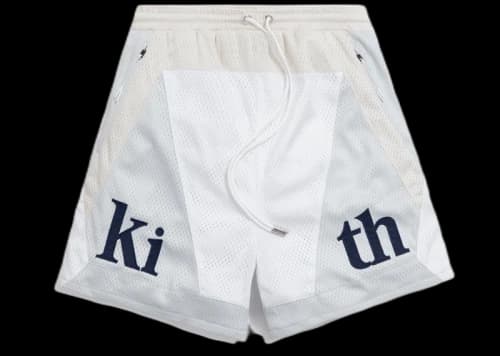 Kith Turbo Mesh Short White Pepper