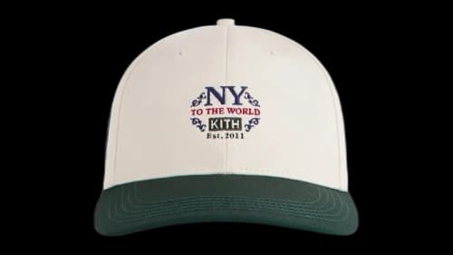 Kith Twill Aaron Classic Cap Sandrift
