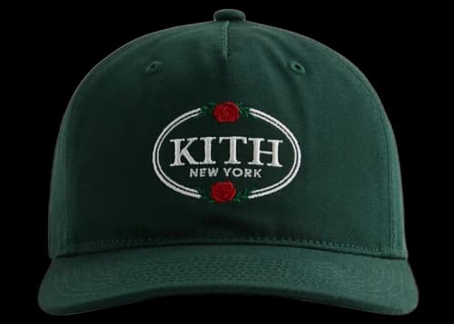 Kith Twill Pinch Crown Snapback Hat Stadium