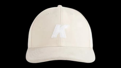 Kith Twill X Suede Aaron Classic Cap Sandrift