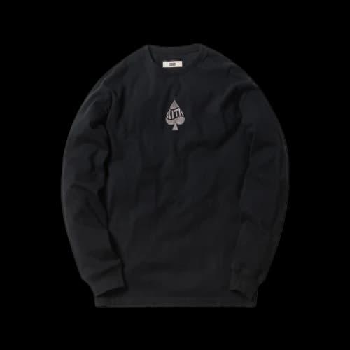 Kith US Spades L/S Tee Black