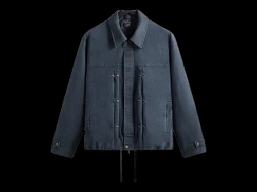 Kith Washed Canvas Ariel Blouson Jacket Placid