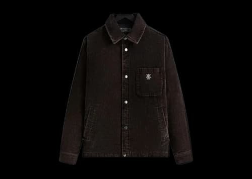Kith Washed Corduroy Brixton Puffed Shirt Jacket Ink