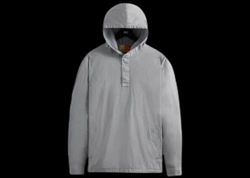 Kith Washed Cotton Adler Hoodie Light Indigo