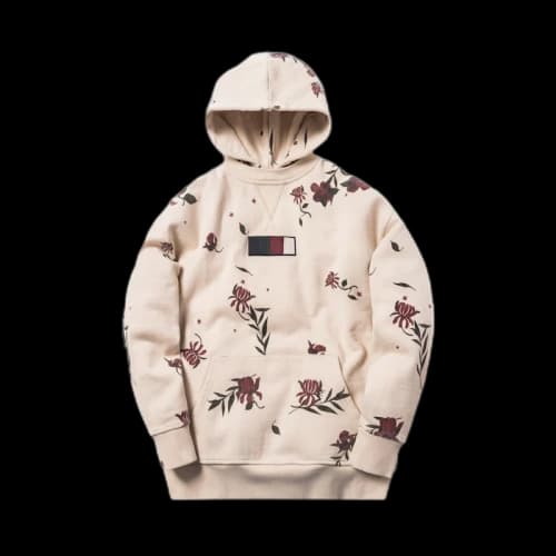 Kith Williams 2 Floral Hoodie Off White