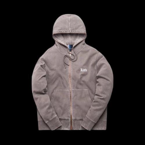 Kith Williams Crystal Wash Hoodie Cinder
