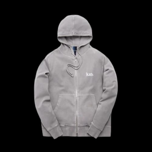 Kith Williams Crystal Wash Hoodie Pavement
