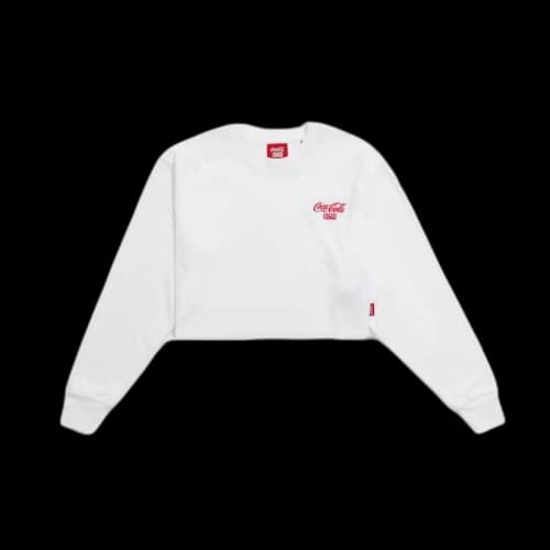 Kith Women x Coca-Cola Cambree Terry Crew White
