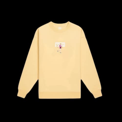 Kith Women x Sailor Moon Cris Crewneck Yellow