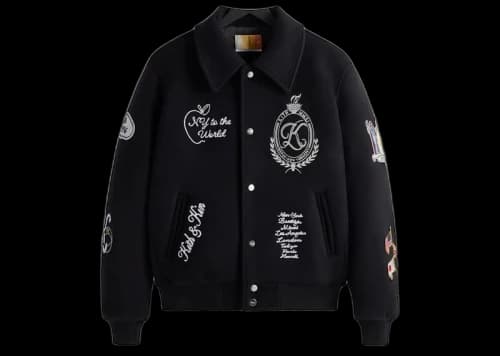 Kith Wool Coaches Jacket Black