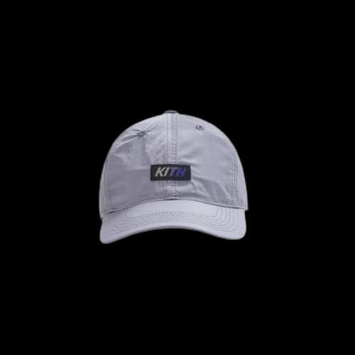 Kith Wrinkle Nylon Cap Minimal Grey