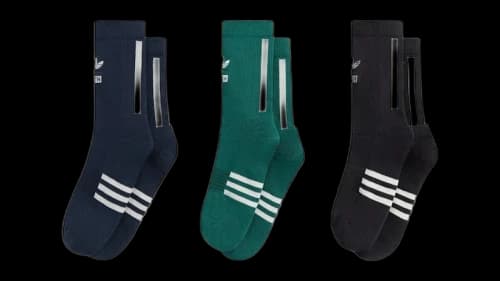 Kith x adidas Football 3-Pack Crew Socks Multi