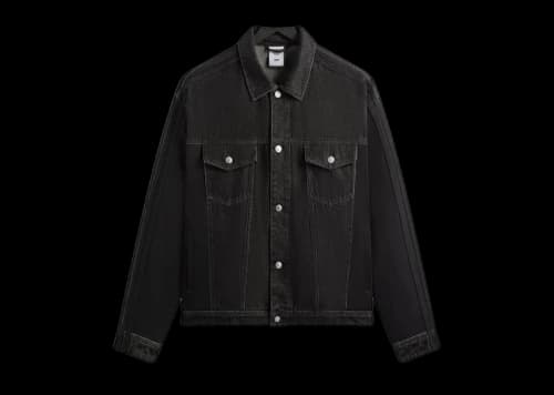 Kith x adidas Football Denim Jacket Black