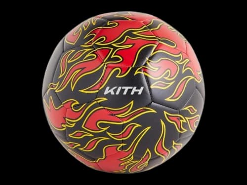 Kith x adidas Football Flame Soccer Ball Black