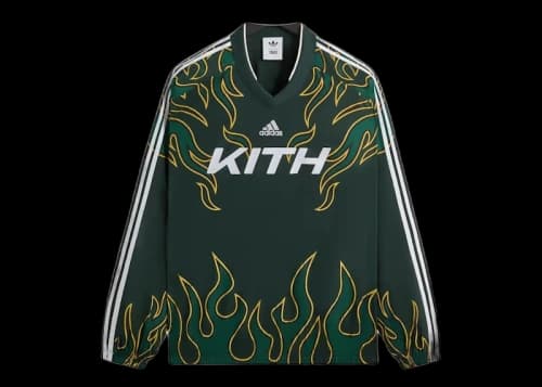 Kith x adidas Football Flame Soccer Jersey Stadium