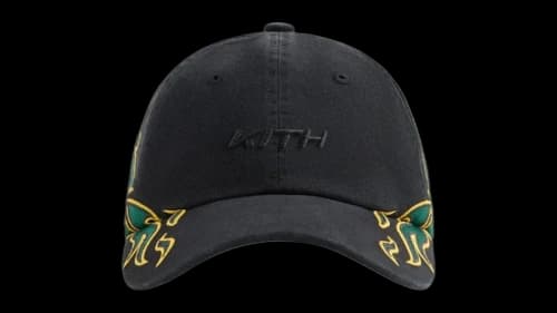 Kith x adidas Football Flames Cap Black/Green