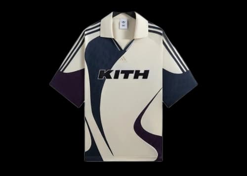 Kith x adidas Football Soccer Jersey Sandrift